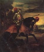 Titian Equestrian Portrait of Charles V china oil painting reproduction