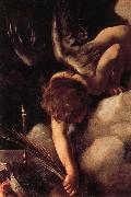 Caravaggio Details of Martyrdom of St.Matthew oil on canvas