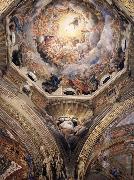 Correggio Partial view of the cupola with the pendentive depicting Saint Hilary oil