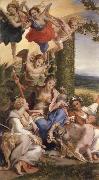 Correggio Allegorie des vertus on La vertu heroique victorieuse des vices china oil painting reproduction