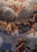 Correggio Assumption of the Virgin,details with Eve,angels,and putti china oil painting reproduction