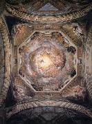 Correggio Assumption of the Virgin,cupola oil on canvas