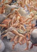 Correggio Assumption of the Virgin,details with angels bearing musical instruments china oil painting reproduction