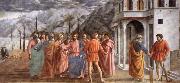 MASACCIO Tribute Money oil