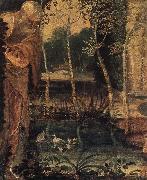 Tintoretto Details of Susanna and the Elders oil on canvas