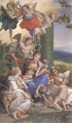 Correggio Allegory of the Virtues (mk05) china oil painting reproduction