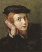 Correggio Portrait of a Youn Man (mk05) oil on canvas