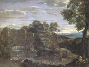 Domenichino Landscape with the Flight into Egypt (mk05) china oil painting reproduction