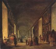 louvre The Grande Galerie at the Louvre between (mk05) china oil painting reproduction