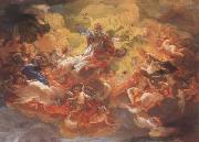 Baciccio The Apotheosis of St Ignatius (mk08) oil