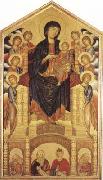 Cimabue Madonna and Child Enthroned with Angels and Prophets (mk08) china oil painting reproduction