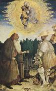 PISANELLO The Virgin and Child with the Saints George and Anthony Abbot (mk08) china oil painting reproduction