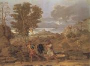 Poussin Apollo and Daphne (mk05) china oil painting reproduction