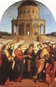 Raphael Marriage of the Virgin (mk08) china oil painting reproduction