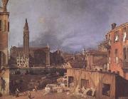 Canaletto Campo San Vitale and Santa Maria (mk08) oil