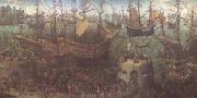 Anonymous The Embarkation of Henry VIII at Dover (mk25) china oil painting reproduction