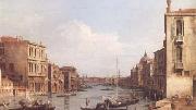 Canaletto The Grand Canal from Campo S Vio towards the Bacino (mk25) oil