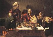 Caravaggio Supper at Emmans (mk33) china oil painting reproduction