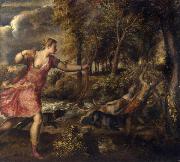 Titian The Death of Actaeon (mk25) china oil painting reproduction