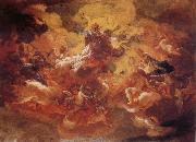 Baciccio The Apotheosis of St Ignatius oil