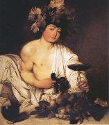 Caravaggio Bacchus painting