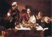 Caravaggio The Supper at Emmaus oil