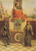 Giorgione Virgin and CHild with SS Francis and Liberalis china oil painting reproduction