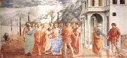 MASACCIO The Tribute Money oil