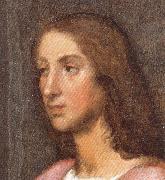 Raphael Self-Portrait oil on canvas