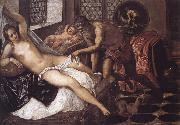 Tintoretto Vulcano sorprende a Venus y Marte china oil painting reproduction