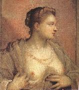 Tintoretto Portrait of a Woman Revealing her Breasts china oil painting reproduction