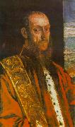 Tintoretto Portrait of Vincenzo Morosini china oil painting reproduction