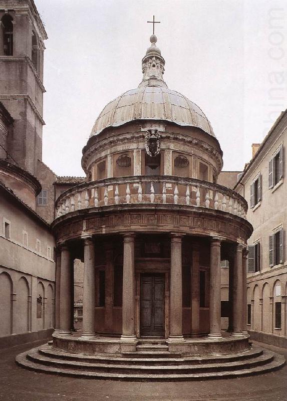 Tempietto d, BRAMANTE