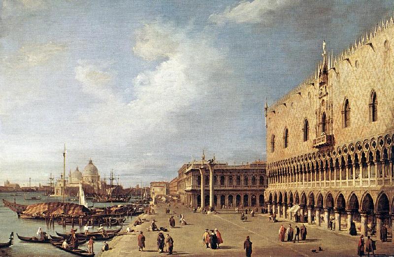 View of the Ducal Palace f, Canaletto