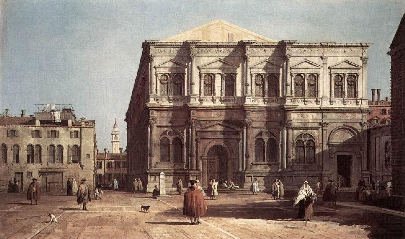 Campo San Rocco bvh, Canaletto