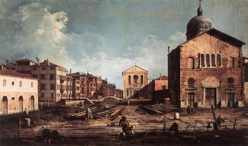 View of San Giuseppe di Castello d, Canaletto