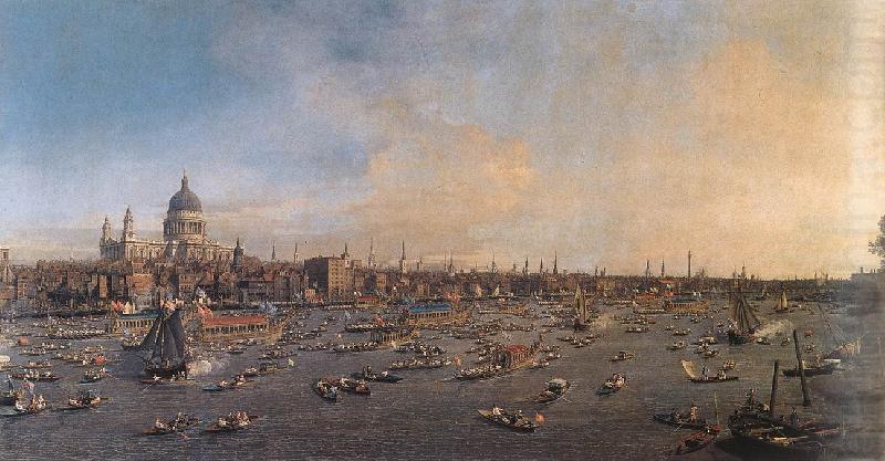 The Thames and the City fcf, Canaletto