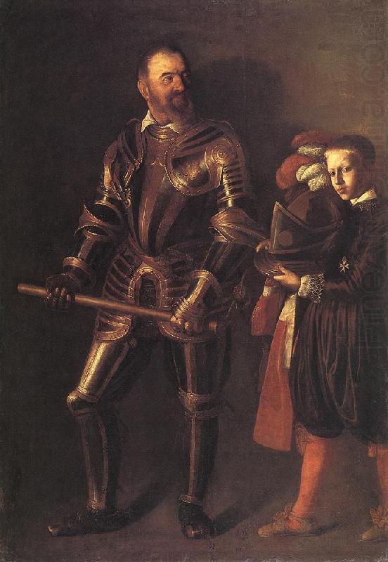 Portrait of Alof de Wignacourt  v, Caravaggio