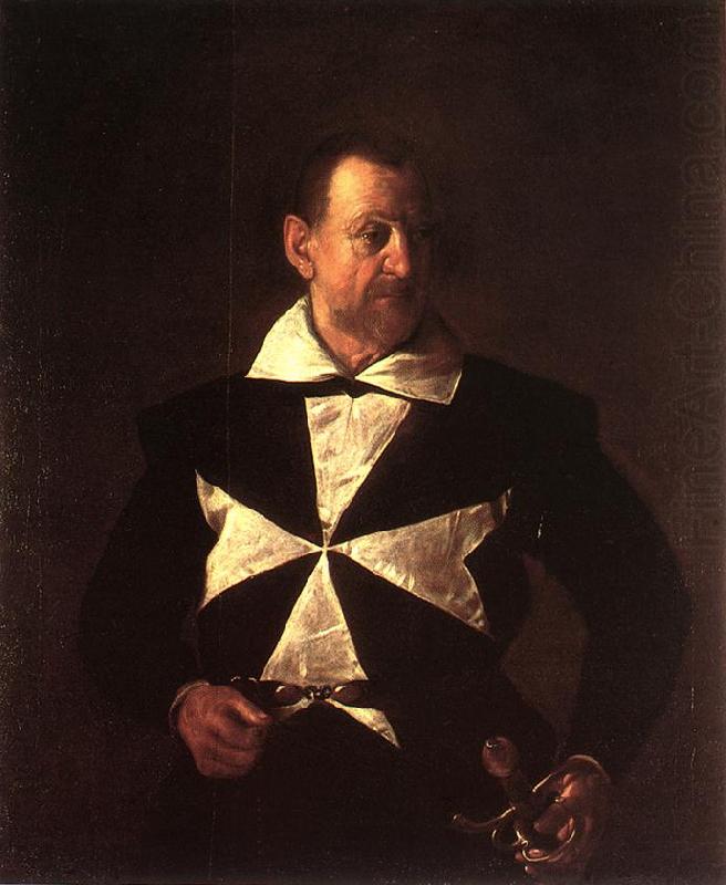 Portrait of Alof de Wignacourt fg, Caravaggio