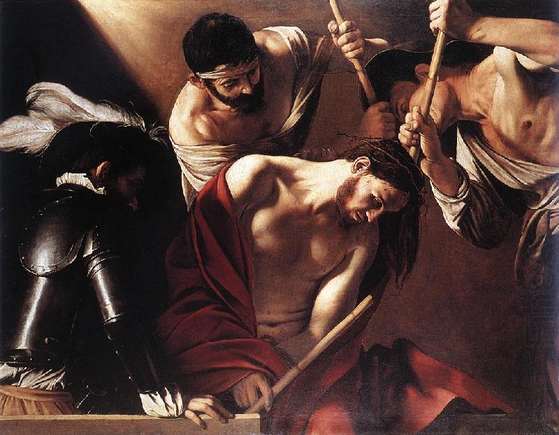 The Crowning with Thorns f, Caravaggio