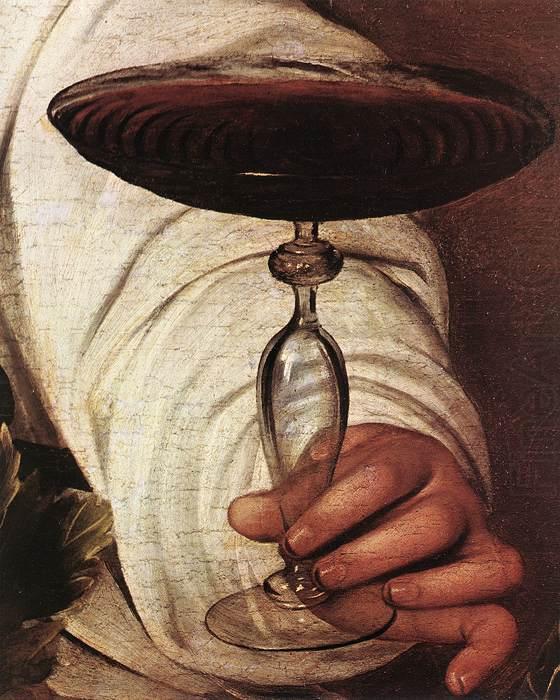 Bacchus (detail) gg, Caravaggio