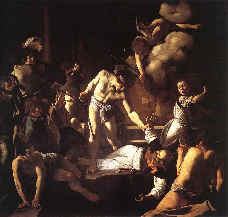 The Martyrdom of St Matthew, Caravaggio