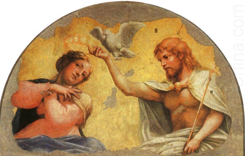 Coronation of the Virgin, Correggio