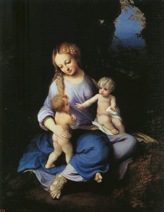 Madonna and Child with the Young Saint John, Correggio