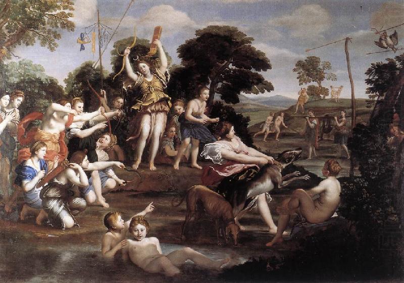 Diana and her Nymphs d, Domenichino