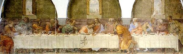 The Last Supper dh, FRANCIABIGIO