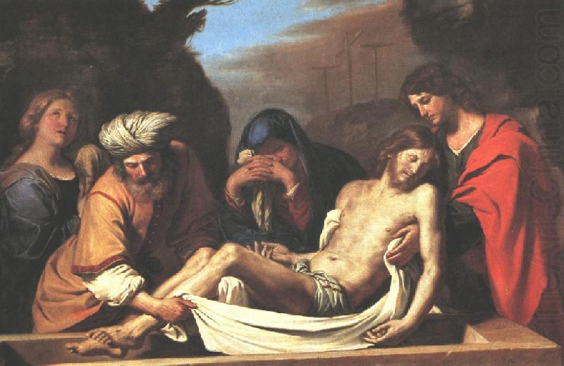 The Entombment of Christ sdg, GUERCINO