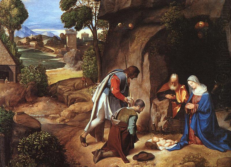 The Adoration of the Shepherds, Giorgione