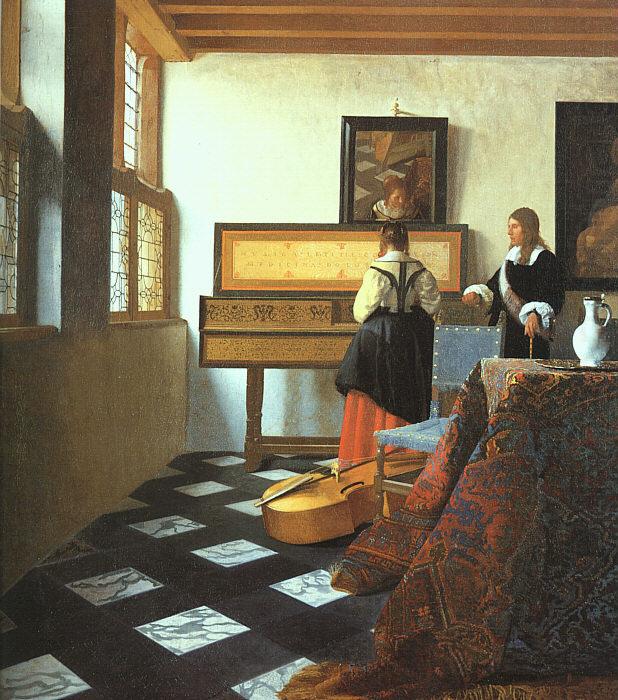 The Music Lesson-o, JanVermeer