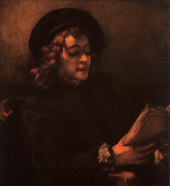 Portrait of Titus, Rembrandt